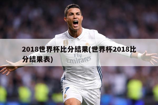 2018世界杯比分结果(世界杯2018比分结果表)