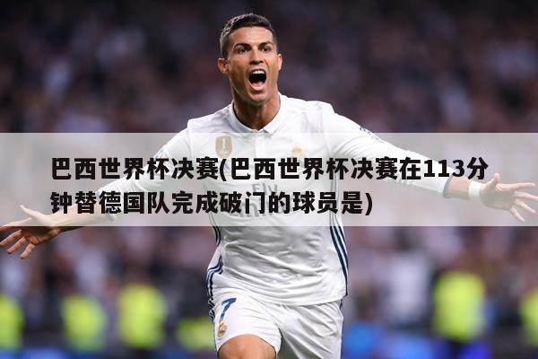 巴西世界杯决赛(巴西世界杯决赛在113分钟替德国队完成破门的球员是)