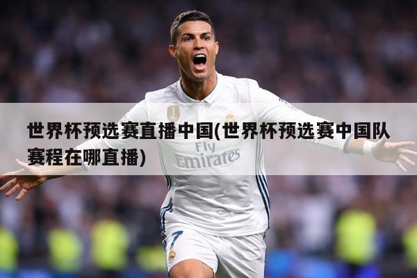 世界杯预选赛直播中国(世界杯预选赛中国队赛程在哪直播)