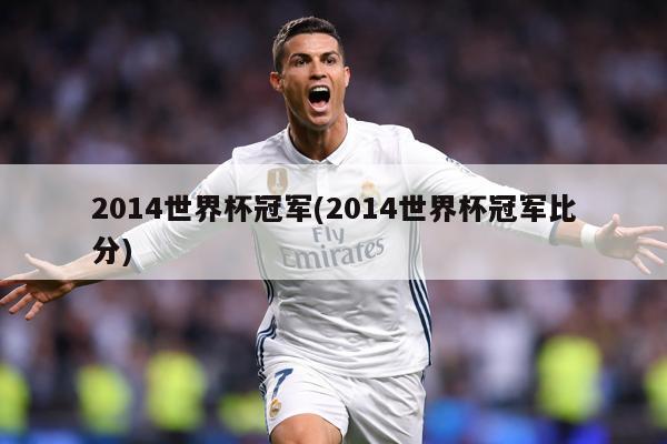 2014世界杯冠军(2014世界杯冠军比分)